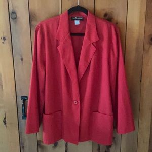 Women’s Red Blazer